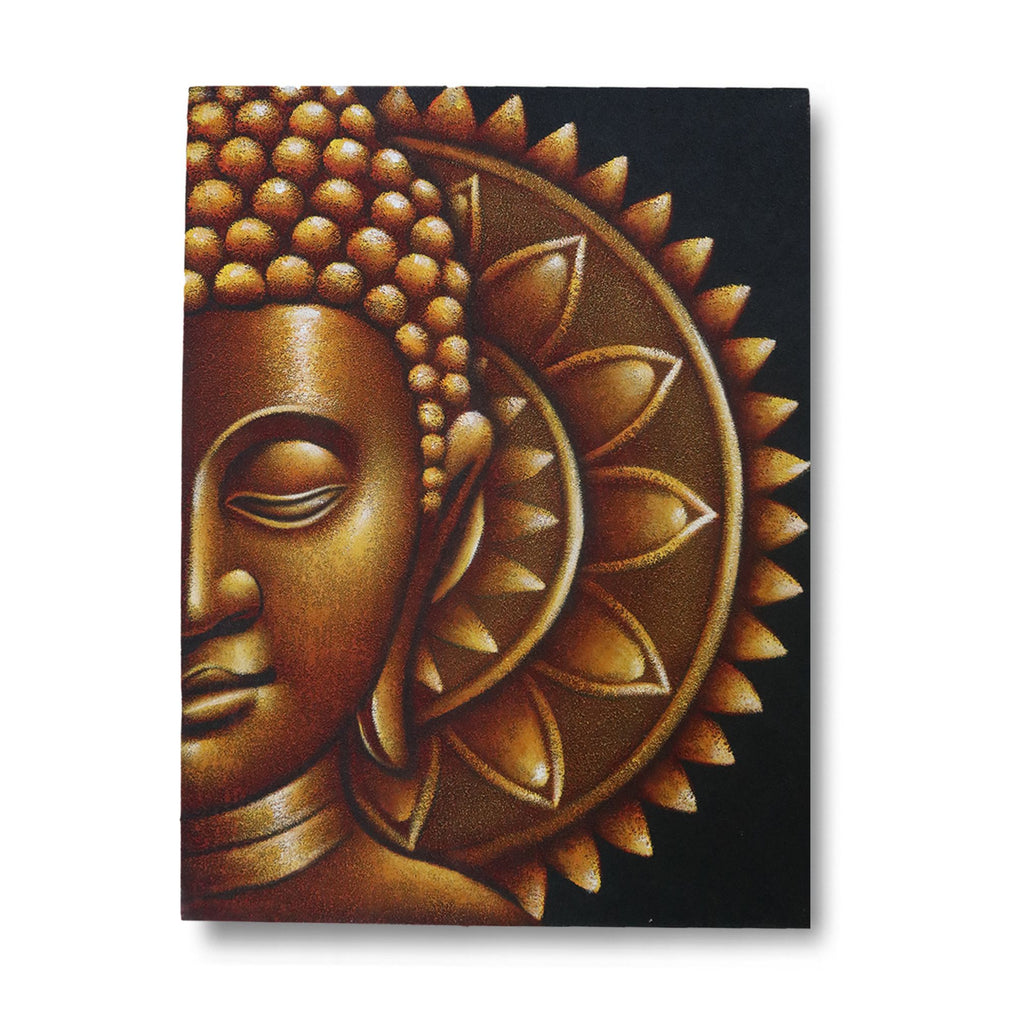 Gold Half Buddha Mandala - 60 x 80cm – view 4