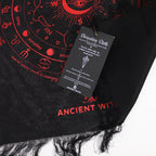 Ancient Witch Pendulum Cloth - All Seeing Eye, Black and Red – view 2