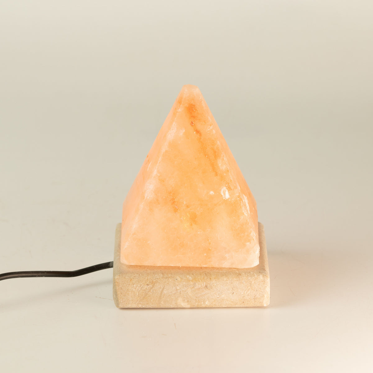 USB Pyramid Himalayan Salt Lamp, 9 cm, White Light – view 4