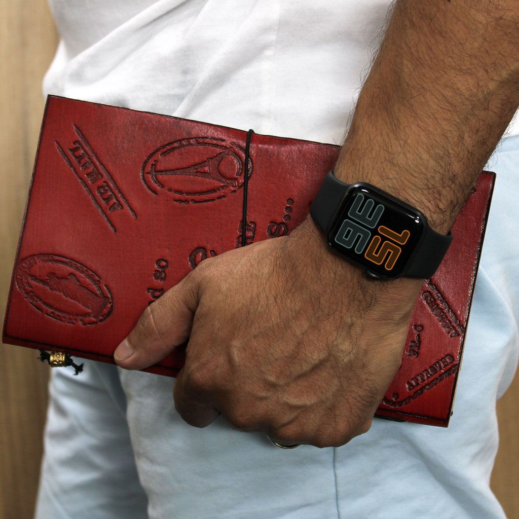 Leather Journal - Be the Change - Brown (80 pages) – view 2
