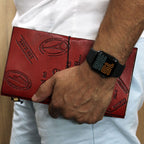 Leather Journal - Little Book of Big Plans - Red (80 pages)