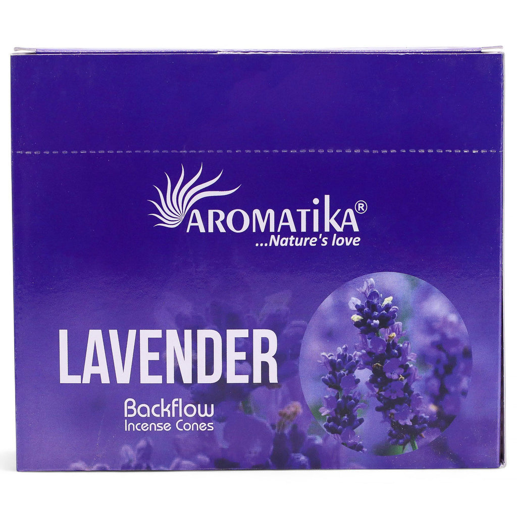 Aromatika Lavender Backflow Incense Cones Pack of 10 – view 4