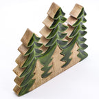 Three Trees 3D Wooden Decoration - 20 x 23 cm – view 8