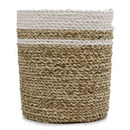 Seagrass Vase and Bin Set (2 Vases, 2 Bins), 22 x 22 cm – view 4