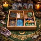 Deluxe Four Section Tarot Box with Card Holder – view 8