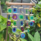 Green & Purple Driftwood Wind Chime – view 5
