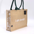 Hop Hare Jute Bag - I am Loved