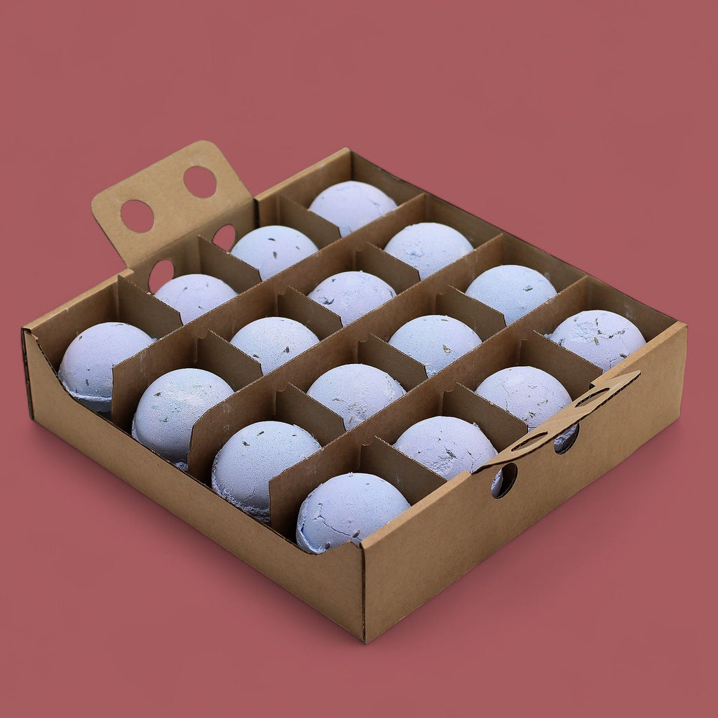Set of 3 Lavender & Seeds Bath Bombs – view 4