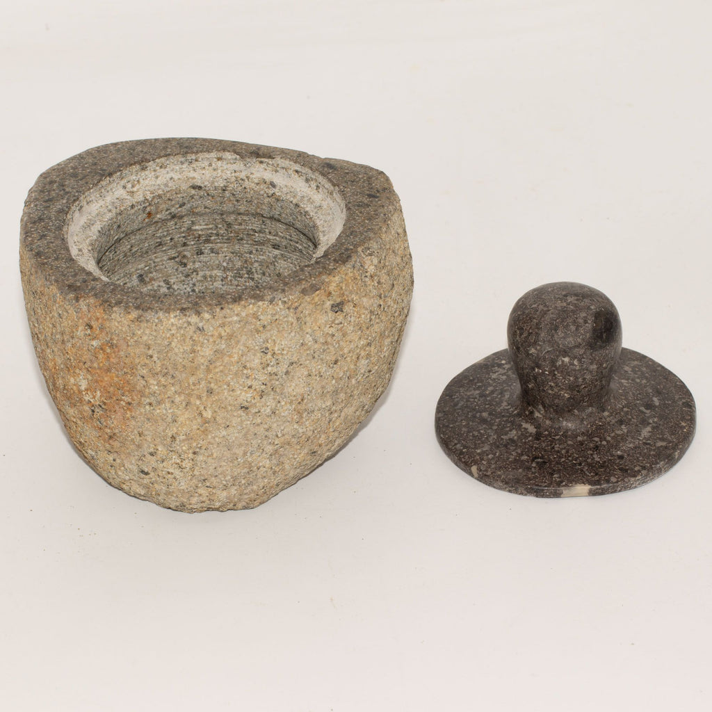 Natural Riverstone Grounding Pot - Medium - approx 12x8cm – view 2