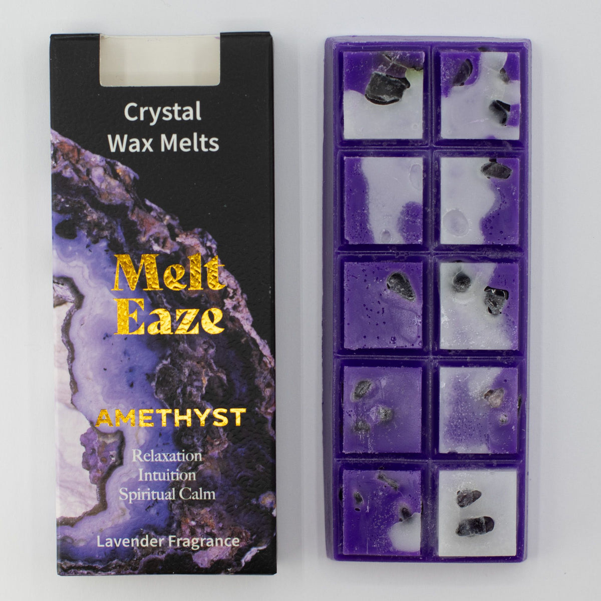 Amethyst Crystal Wax Melts 50g - Lavender
