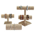 Rattan Medium Bangle T-Stand - Coffee