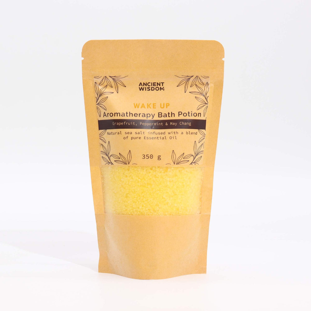 Wake Up Bath Salts, Kraft Bag 350g