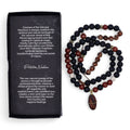 Lava Stone Necklace 42cm - Protection