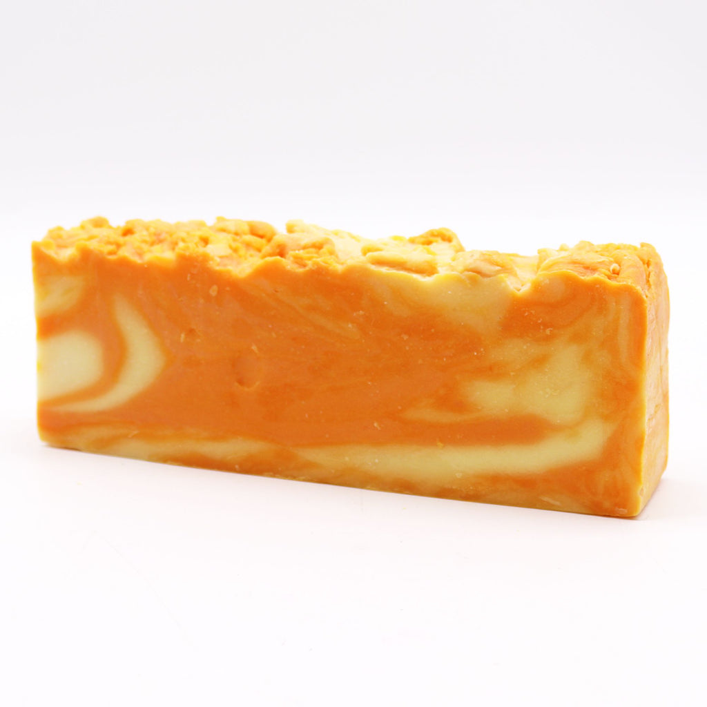 Orange Olive Oil Soap Loaf