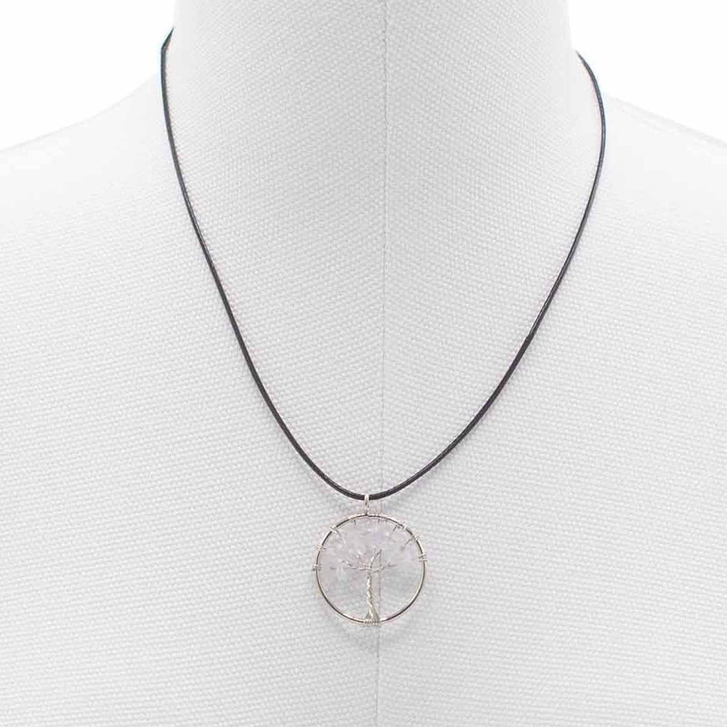 Tree of Life Pendant - Rock Crystal – view 4