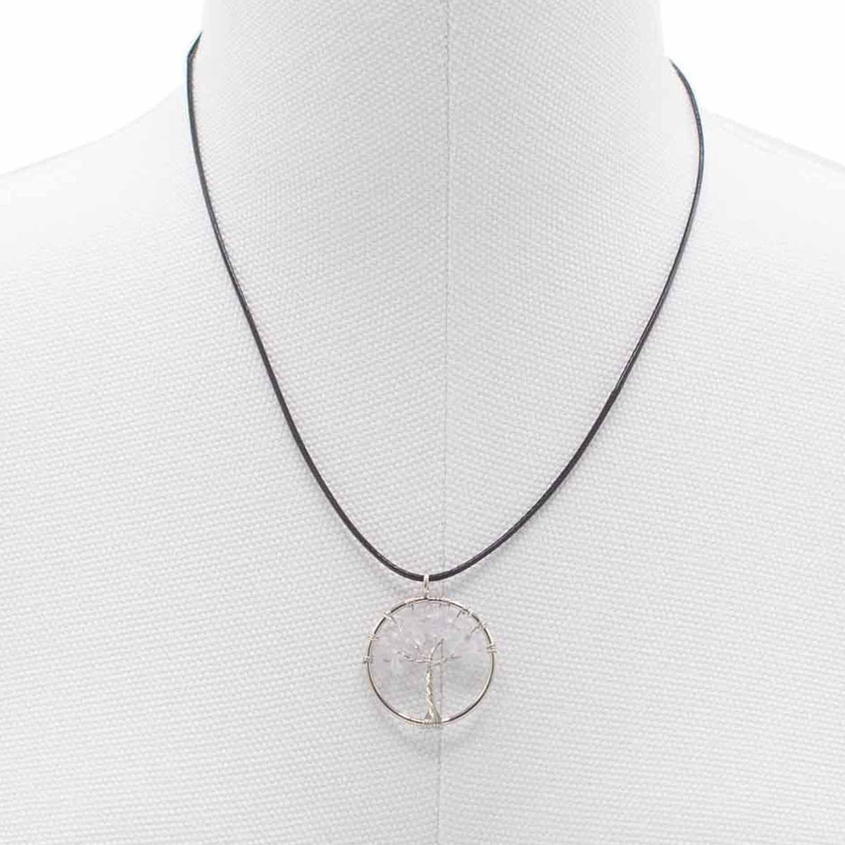 Tree of Life Pendant - Rock Crystal – view 4