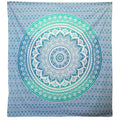 Umrao Mandala Wall Hanging & Beach Throw - Green