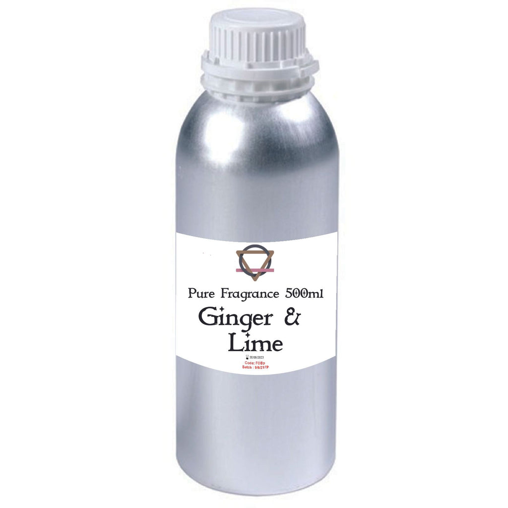 Ginger & Lime Pure Fragrance Oil - 500ml – view 7