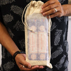 Long Cotton Window Pouch 35x15cm – view 2