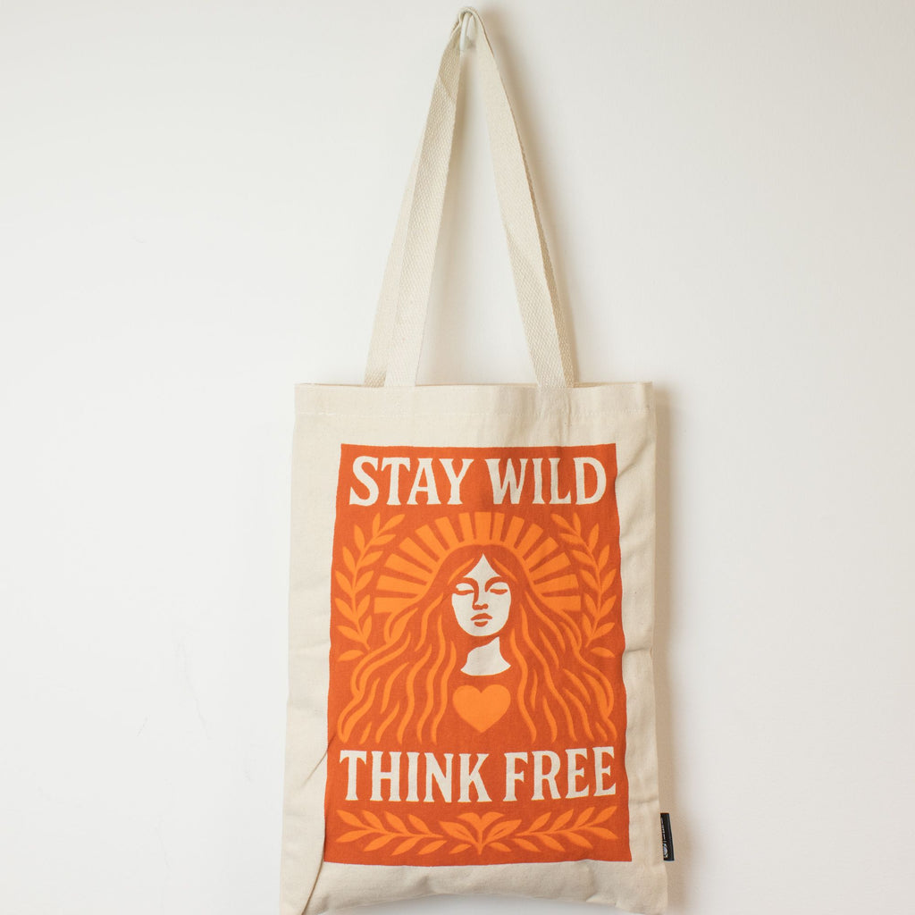 Nomad Sari Toni Tote Bag - Stay Wild - Natural – view 7