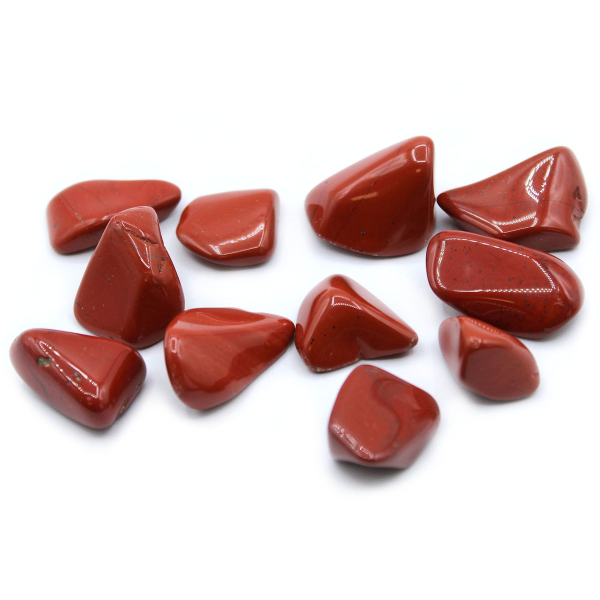 Pack of 24 Large Red Jasper Tumble Stones