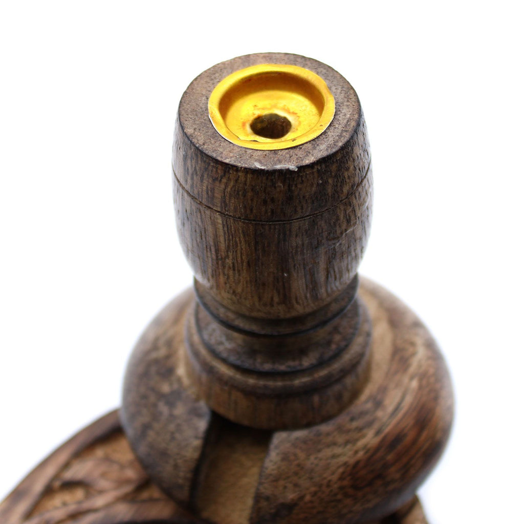 Small Mango Wood Backflow Burner - Ohm – view 3