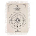 Ancient Witch Mystic Moth Pendulum Cloth - Natural & Black