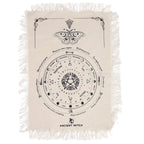 Ancient Witch Mystic Moth Pendulum Cloth - Natural & Black
