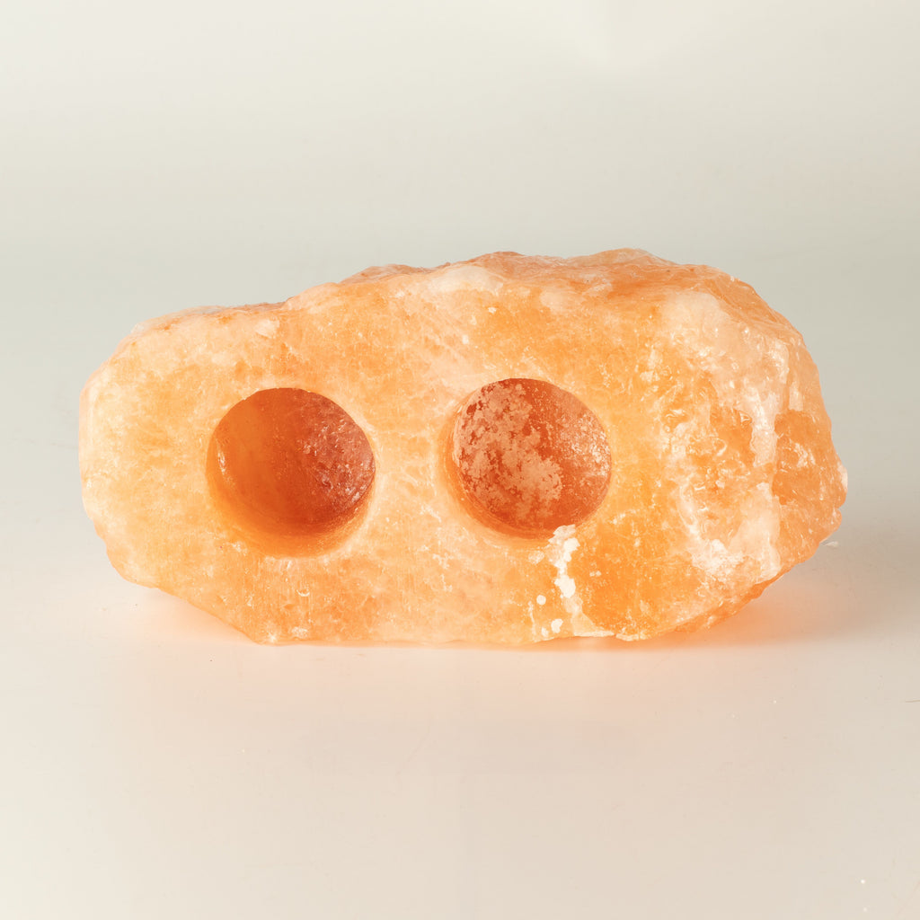 Himalayan Salt Candle Holder - Two Tealights – view 3