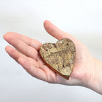 Rustic Bark Heart Symbol - 7cm – view 2