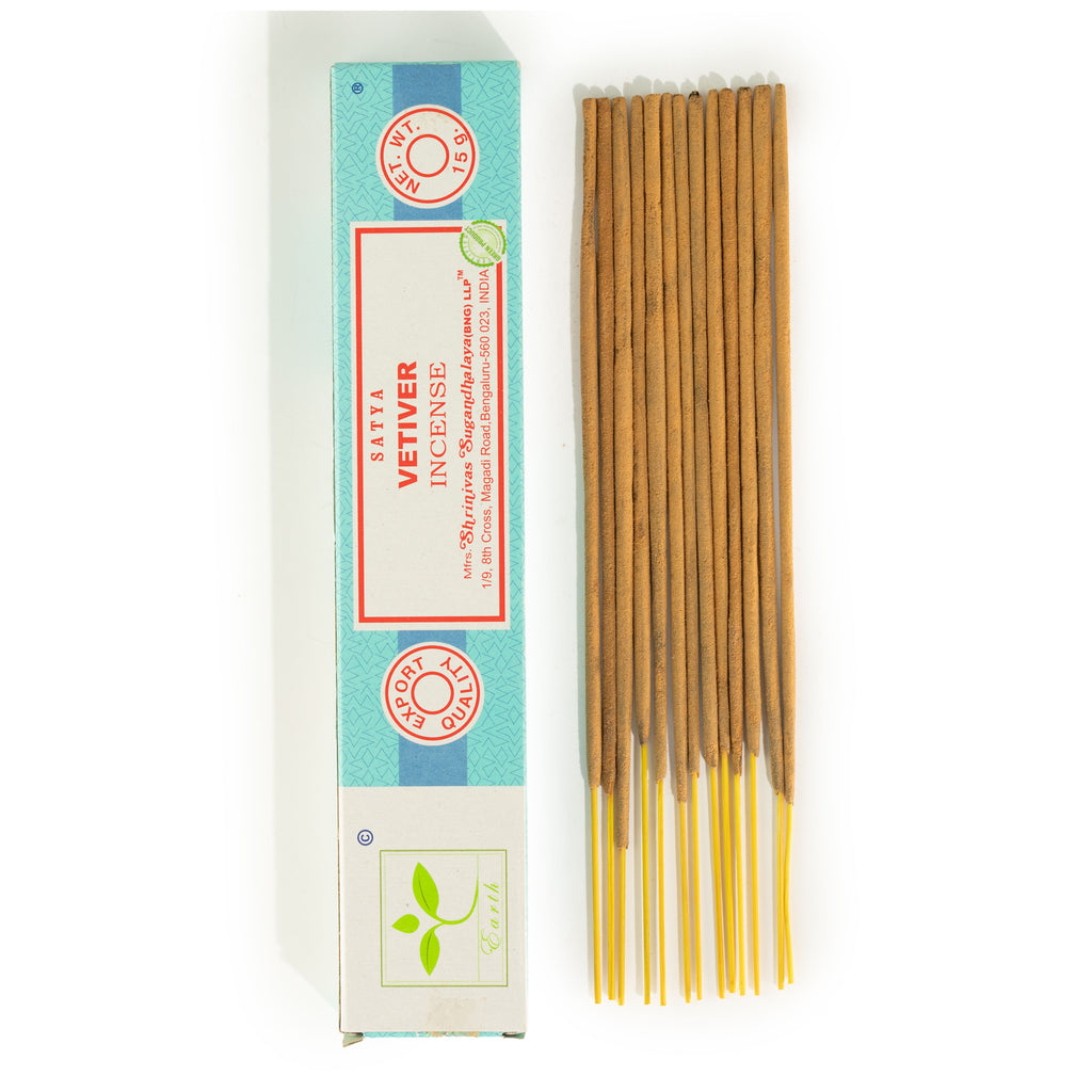 Satya Vetiver Incense Sticks – view 3