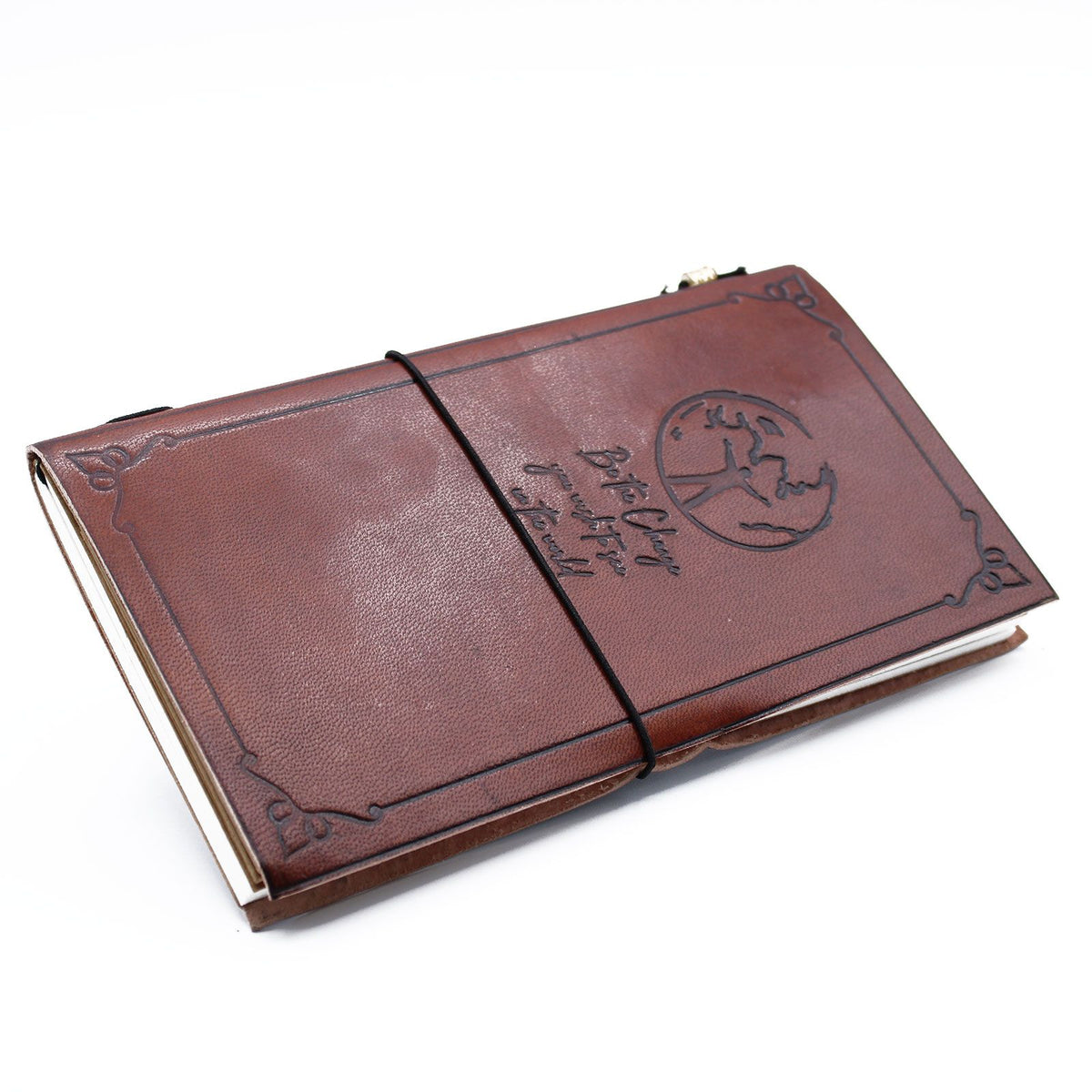 Leather Journal - Be the Change - Brown (80 pages) – view 5