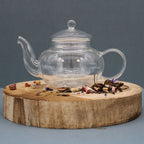 Glass Infuser Teapot - Round Pearl - 400ml Large – view 3