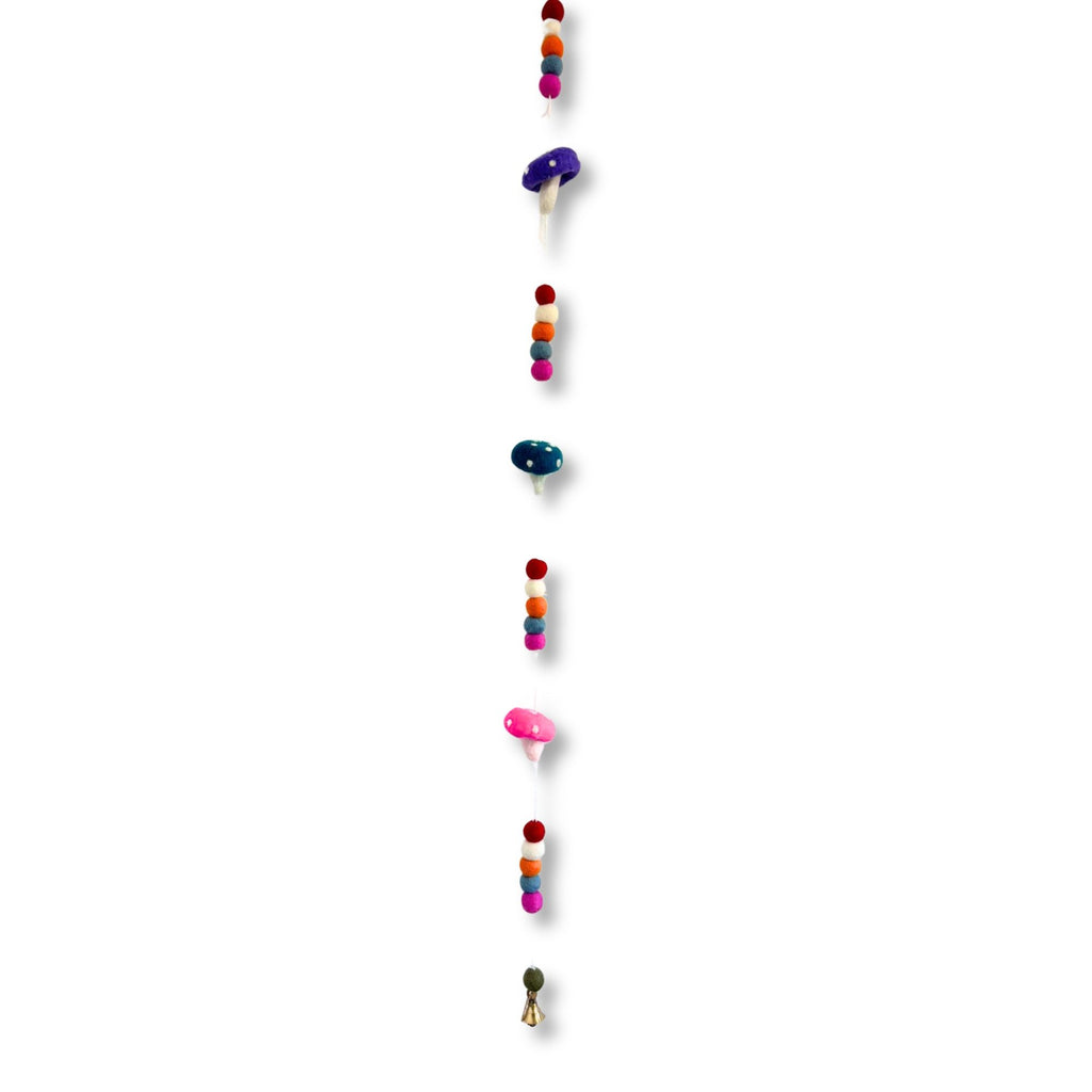 Felt Wall Hanging 110cm - Mushrooms, Random Colours – view 5