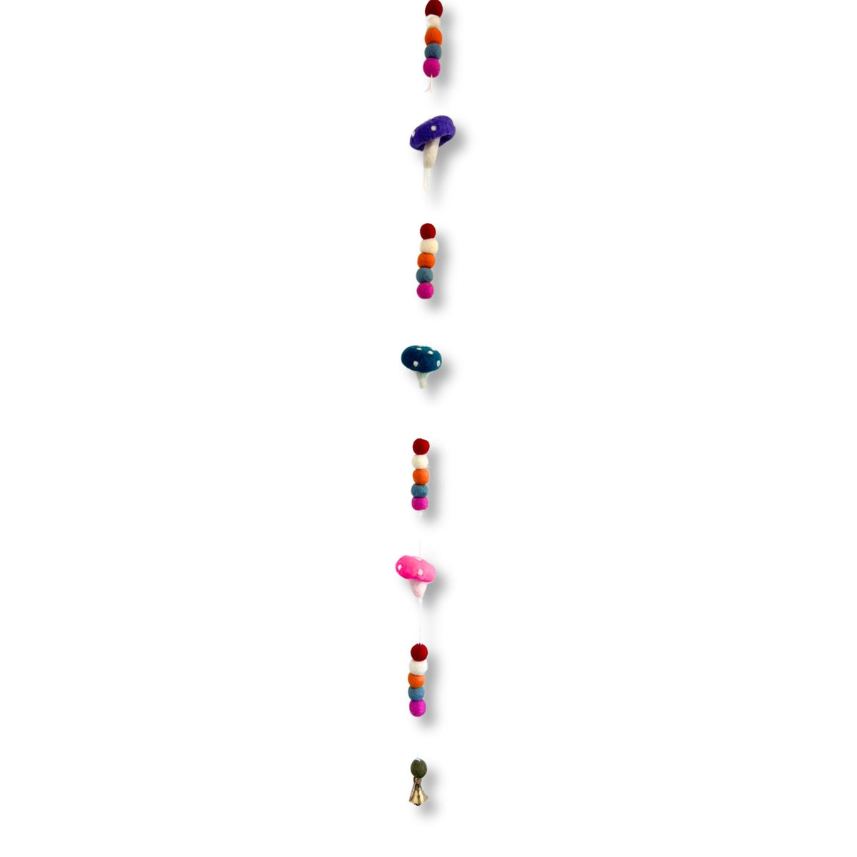 Felt Wall Hanging 110cm - Mushrooms, Random Colours – view 5
