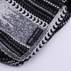 Urban Caravan Monochrome Jacquard Cross Body Bag 40x20cm – view 2