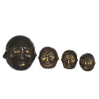 Four-Faced Buddha Statue – Brass, 4.5 cm – view 7