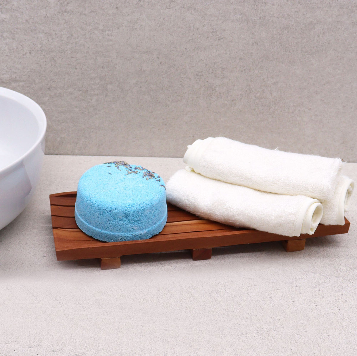 Large Mahogany-Style Soap Loaf Tray