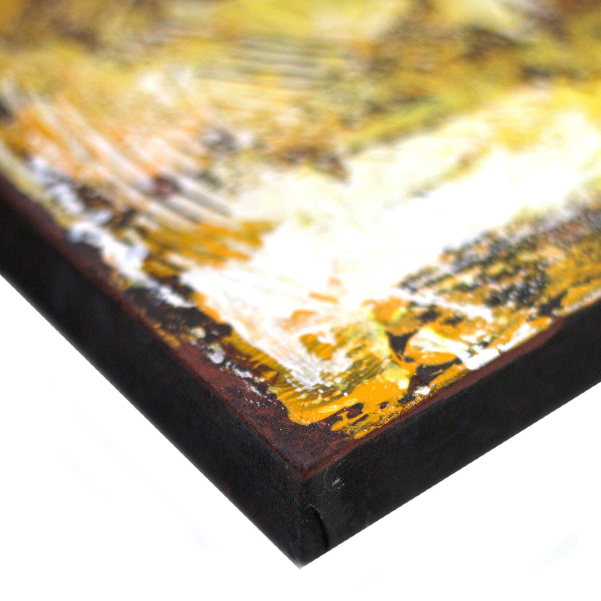 Buddha Painting, Copper Sand Finish - 80 x 60cm – view 4
