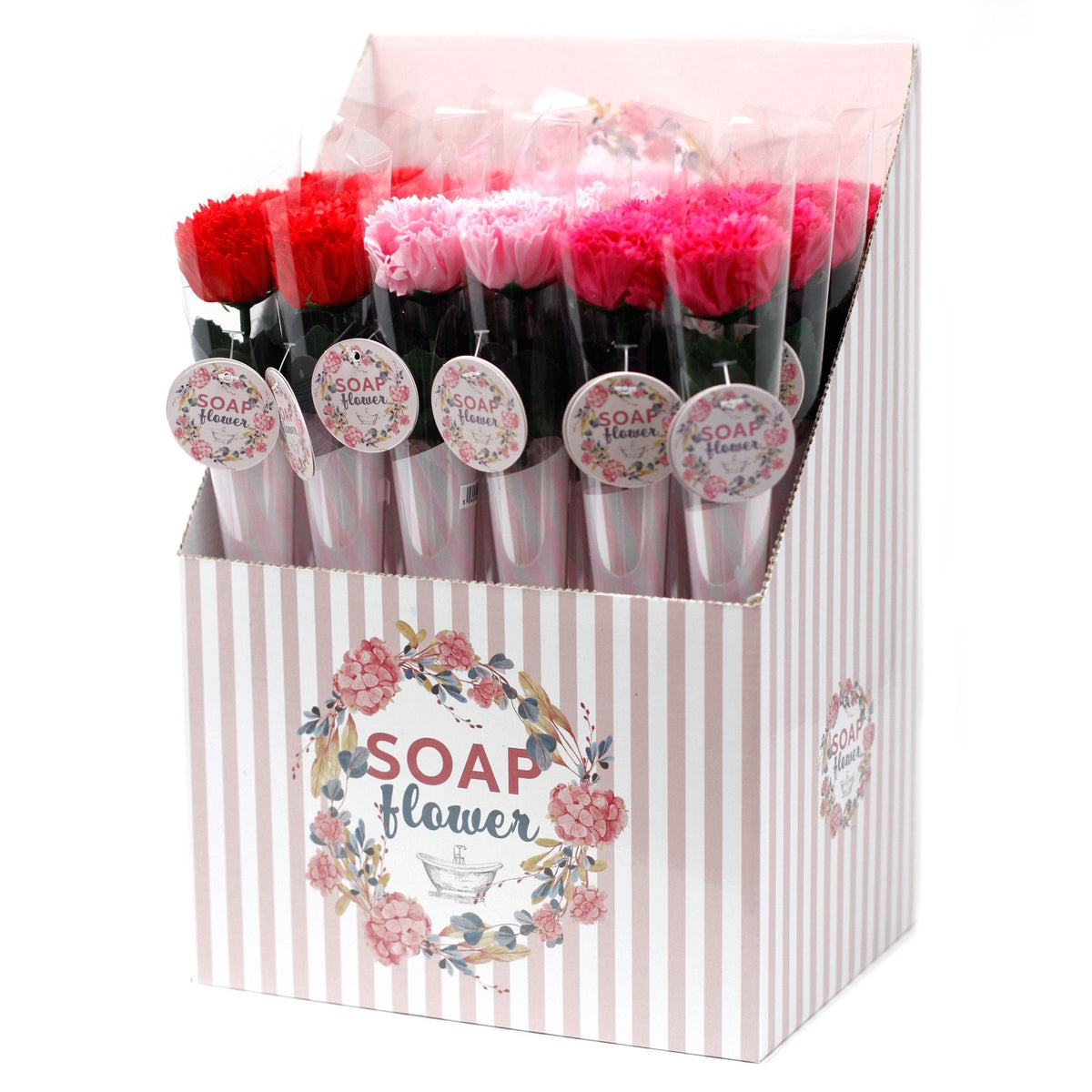 Small Carnation Soap Flower – view 3