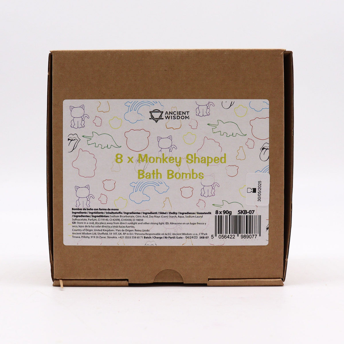 Monkey Kids Bath Bomb 90g - Guava & Strawberry – view 3