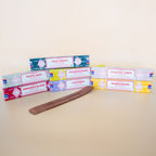 Satya Incense Sticks Starter Set with Mango Wood Holder
