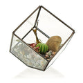 Glass Terrarium, Cube on Corner