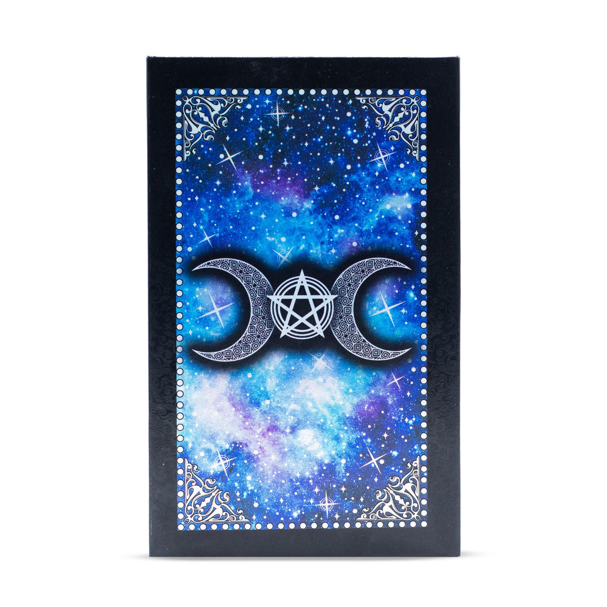 Moon Face Blue Foil Tarot Card Set with Booklet – view 3