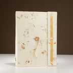 Lokta Pressed Flower Notebook – Large, Bookmark – view 4