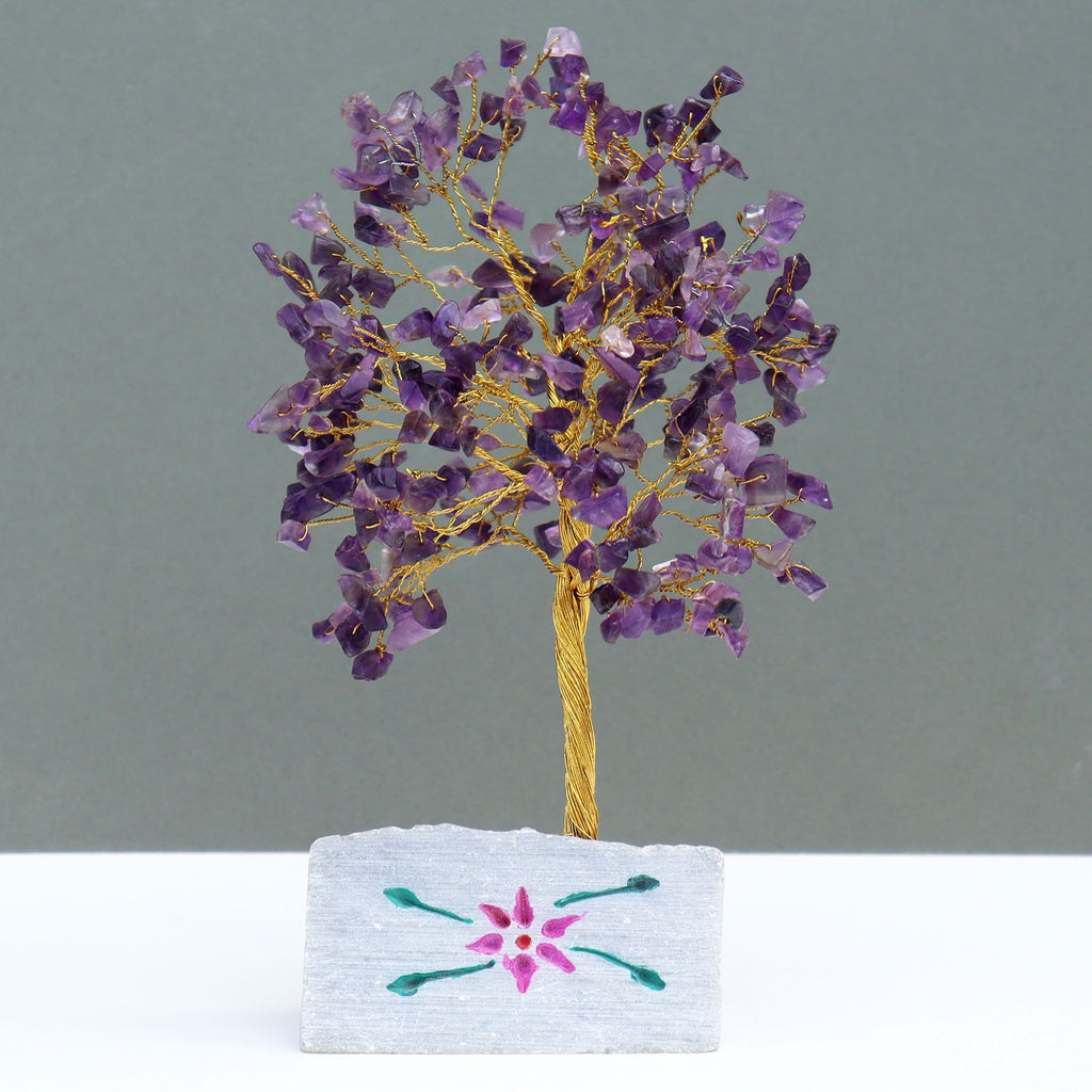 Amethyst Gemstone Tree - 320 Stones - 22.5cm – view 3