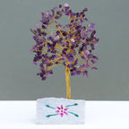 Amethyst Gemstone Tree - 320 Stones - 22.5cm – view 3