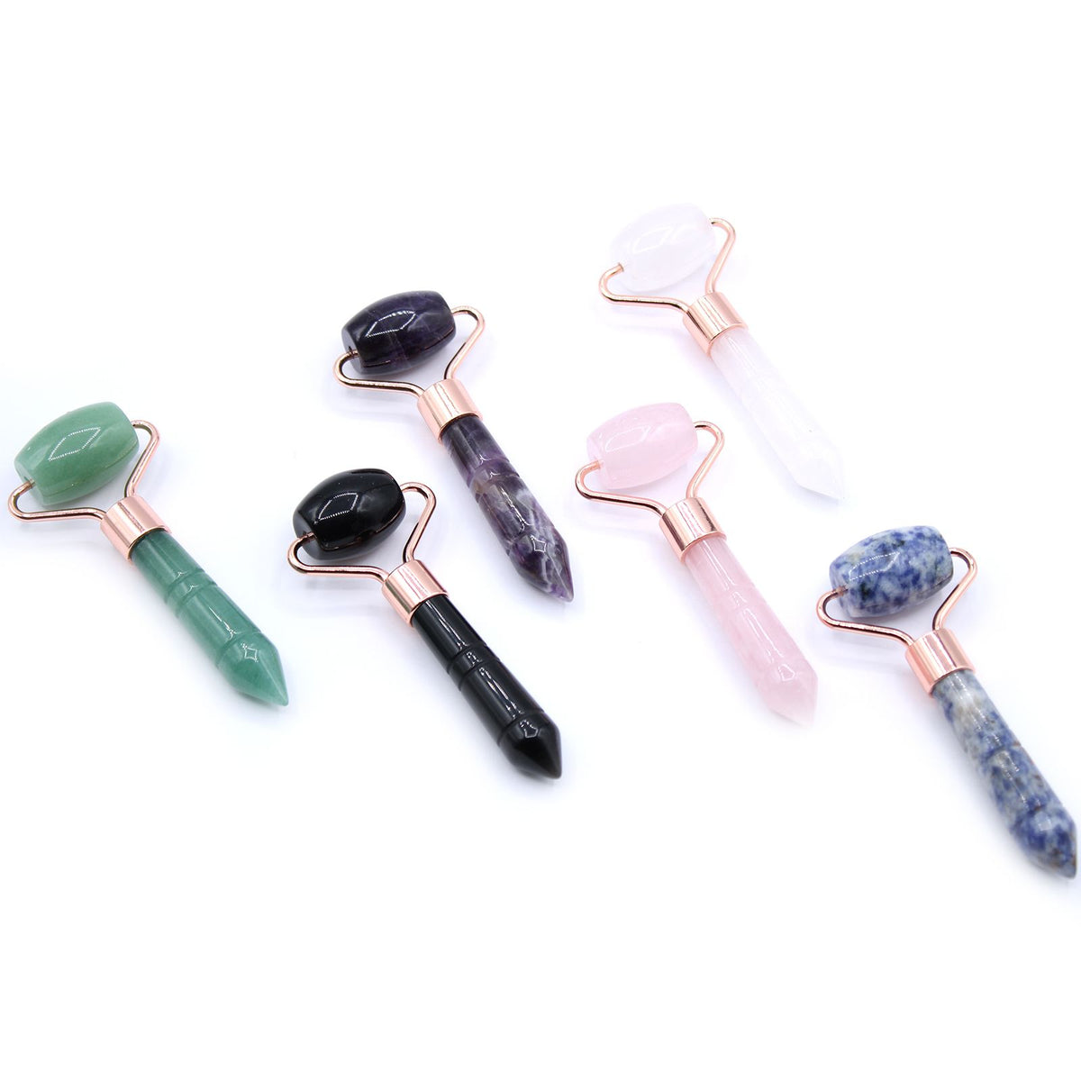Gemstone Mini Roller - Rock Quartz – view 2