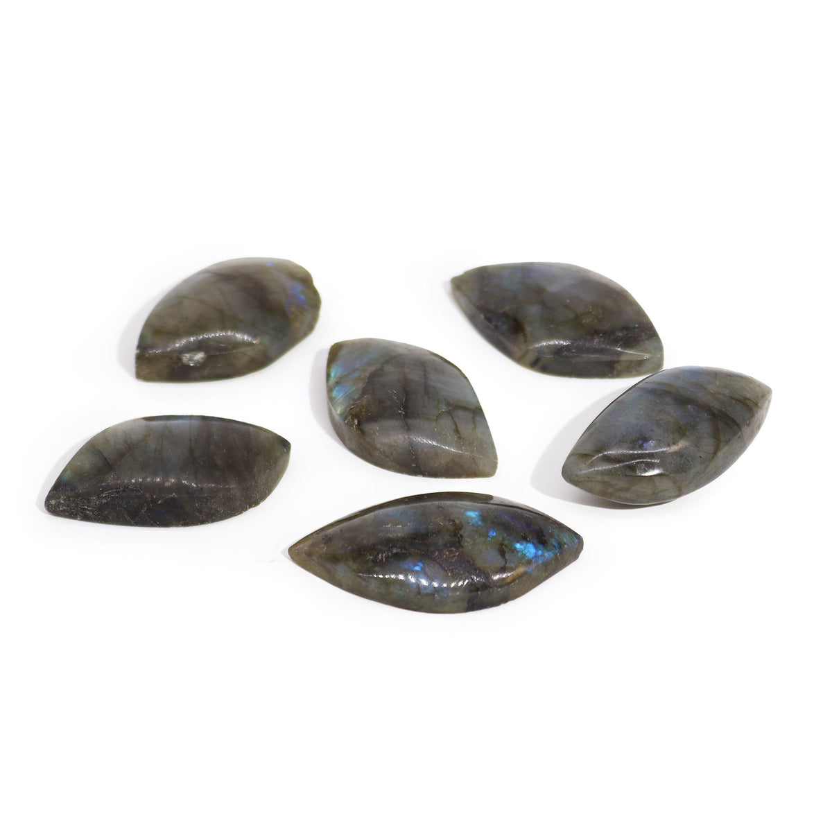 Madagascar Labradorite Leaf Stone 40-50mm