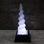 Selenite Spiral Tower - 15 cm – view 2